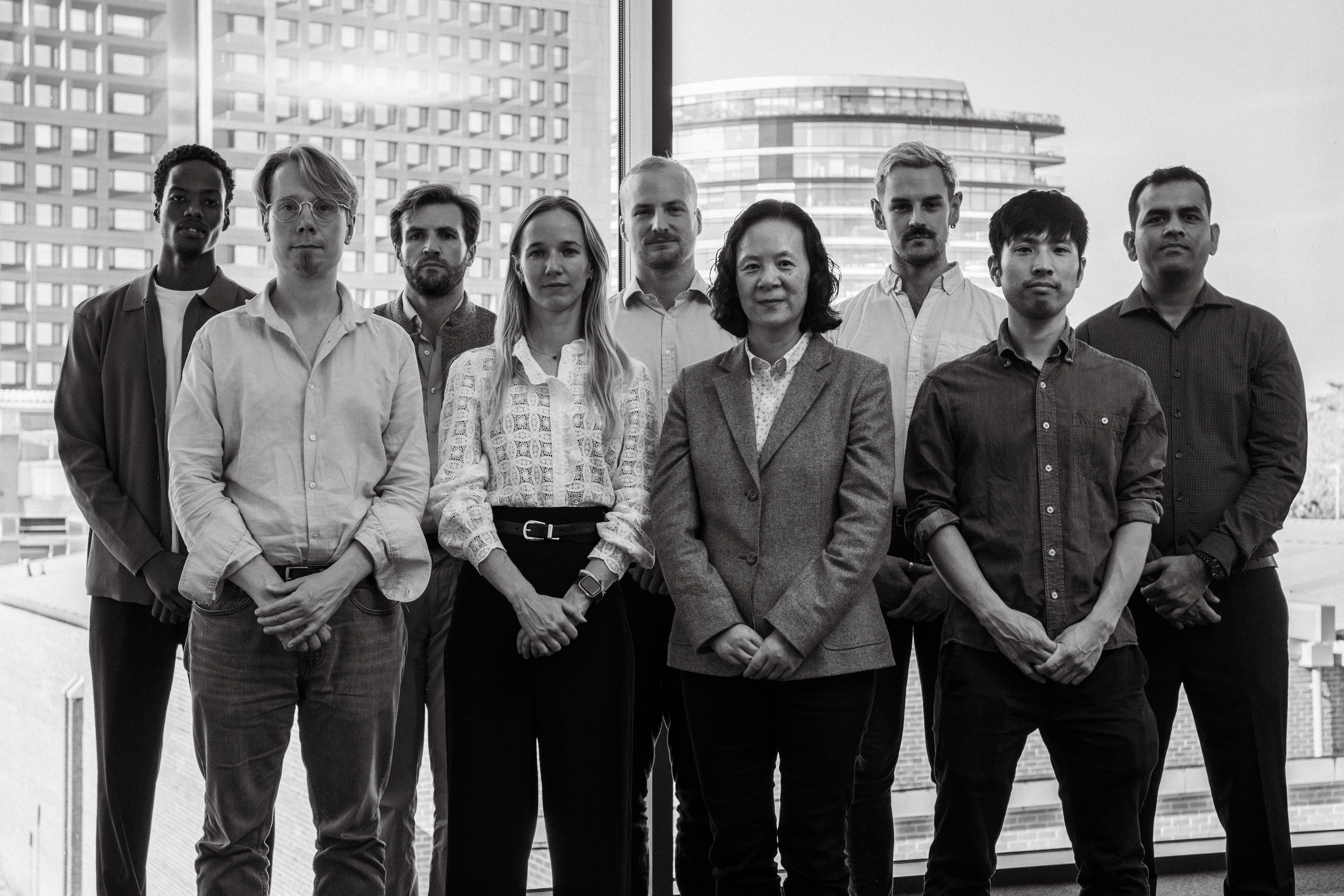 Scindo team celebrating seed round funding